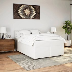 ΚΡΕΒΑΤΙ BOXSPRING ΜΕ ΣΤΡΩΜΑ ΛΕΥΚΟ 160X200ΕΚ.ΑΠΟ ΣΥΝΘΕΤΙΚΟ ΔΕΡΜΑ 3288429