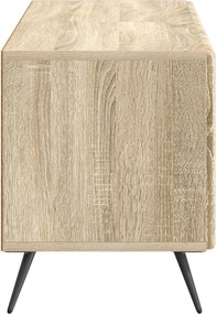 vidaXL Ντουλάπι TV Sonoma Δρυς Επεξεργασμένο Ξύλο