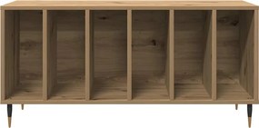 vidaXL Ντουλάπι δίσκων βινυλίου artisan δρυς 100 x 38 x 48 εκ.
