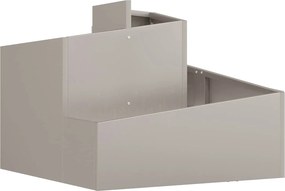 vidaXL Γλάστρα Κήπου Σκ rusty 60 x 60 x 50 εκ