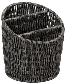 Καλάθι Με 3 Διαχωριστικά KOD216 Φ15,5x16cm Grey Espiel Mat