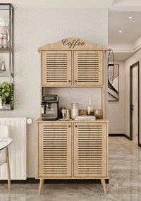 Έπιπλο Μπαρ Καφέ Sapphire Δρυς BRADO 90x40x20