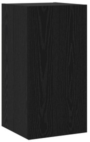 vidaXL Σετ επίπλου τηλεόρασης 7 pcs Μαύρη δρυς 30.5 x 30 x 60 εκ.