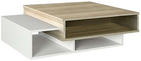 Τραπεζάκι Σαλονιού Tab 0215960 105x60x32cm Natural-White