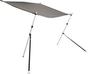 vidaXL Επέκταση Σκιάστρου Σχήμα Τ Ανθρακί 174x205x(115-194) εκ.