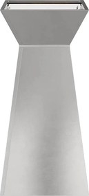 vidaXL Γλάστρα Πυλώνας 2 pcs Ασημί 35 x 35 x 73 εκ.