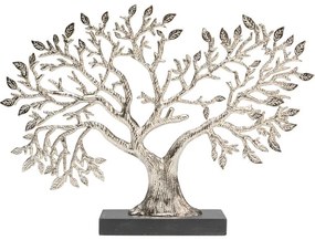 Διακοσμητικό Δέντρο Ζωής Ασημί 39εκ. 44708x7x39εκ