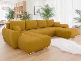 Γωνιακός καναπές Logo U-Moustardi - 362.00Χ183.00Χ85.00cm