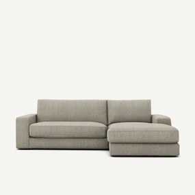 Γωνιακός καναπές με τουίντ ταπετσαρία, Skander