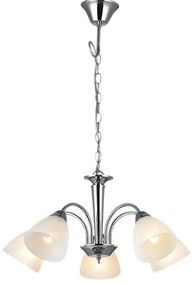 Φωτιστικό Κρεμαστο Aca DLX7395 BYRON Ασημί (Silver Coloured)