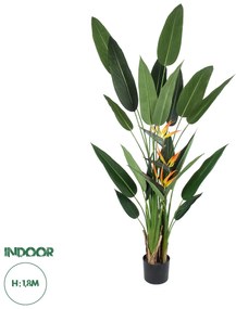 20033 GloboStar® Artificial Garden STRELITZIA REGINAE 20033 Τεχνητό Διακοσμητικό Φυτό Στρελίτσια - Πουλί του Παραδείσου Υ180cm