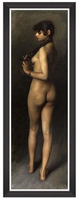 Κάδρο Egyptian Girl FA13416 50x150cm Multi MindTheGap Vertical Ξύλο