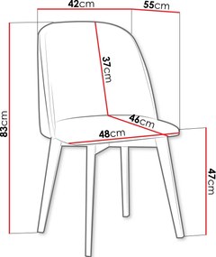 Καρέκλα Monti III plus-Prasino