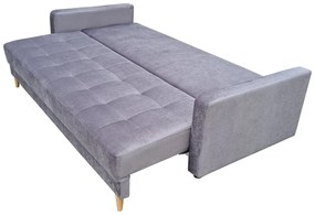 Καναπές κρεβάτι Independence 102, Αριθμός θέσεων: 3, Αποθηκευτικός χώρος, 95x216x93cm, 83 kg, Πόδια: Ξύλο, Πλαστική ύλη, Ξύλο: Οξιά | Epipla1.gr