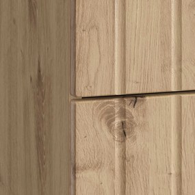 vidaXL Κομοδίνο Artisan Δρυς 43x 41 x 68 εκ Επεξεργασμένο Ξύλο