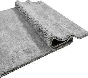 Χαλιά Κρεβατοκάμαρας (Σετ 3τμχ) Polcarpet Veloute Cozy 1820 L.Grey