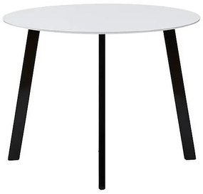 Τραπέζι Riverton 488, Μαύρο, 76cm, Ινοσανίδες μέσης πυκνότητας, Μέταλλο | Epipla1.gr