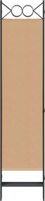 vidaXL Διαχωριστικό Δωματίου 6-Πάνελ Μπεζ 240 x 180 cm Ύφασμα