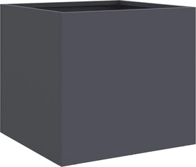 vidaXL Ζαρντινιέρα Ανθρακί 32x30x29 εκ. από Χάλυβα