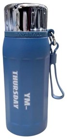 Φορητό παγούρι-θερμός - 650ml - 123774 - Μπλε