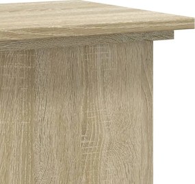 vidaXL Βάσεις Φυτών Sonoma Δρυς 33x33x100εκ. Επεξεργασμένο Ξύλο