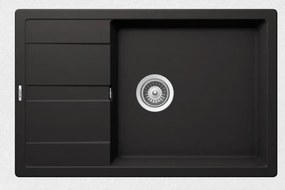 Schock Manhattan 30180 - Νεροχύτης Κουζίνας Γρανίτη 78x50 - Nero