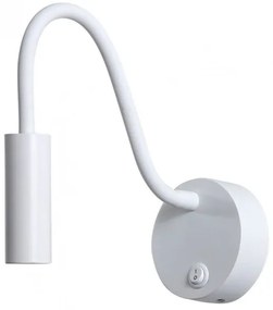 Απλίκα Φωτιστικό Τοίχου LED 3W Λευκό Reading Light 22050 Zambelis-22050-Λευκό 22050