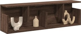 vidaXL Ντουλάπι Τοίχου Καφέ Δρυς 100x20x30 εκ. από Επεξεργασμένο Ξύλο