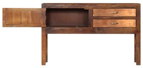 vidaXL Κονσόλα 118 x 30 x 75 εκ. από Μασίφ Ξύλο Μάνγκο