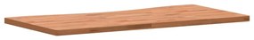 vidaXL Επιφάνεια Εργασίας 100x(45-50)x2,5 εκ. από Μασίφ Ξύλο Οξιάς