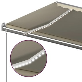 ΤΕΝΤΑ ΣΥΡΟΜΕΝΗ ΧΕΙΡΟΚΙΝΗΤΗ ΜΕ LED ΚΡΕΜ 600 X 350 ΕΚ. 3069882