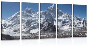 Εικόνα 5 μερών όμορφη κορυφή του βουνού