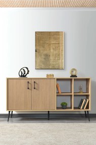 Κονσόλα Sapphire Δρυς SOLUEN 160x44x20