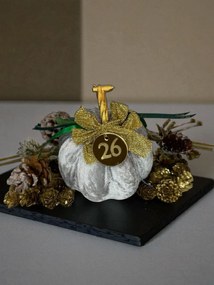 Κολοκύθα Γκρι του πάγου βελούδινη μεγάλη - Χρυσό