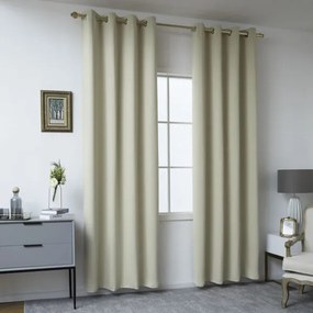 Beauty Home Ύφασμα κουρτίνας Blackout σκίασης Ideal Art 8400  Ύφασμα Φ280 Μπεζ