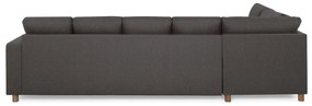 Γωνιακός Καναπές Scandinavian Choice C173, Γκρι, Δρυς, 300x195x92cm, 130 kg, Πόδια: Ξύλο | Epipla1.gr