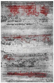 Χαλί Sky 22142-951 Grey-Red Merinos 160X230cm