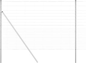 vidaXL Στύλος Περιφράξεων Γαλβανισμένο 25 x 1,6 μ Ατσάλι