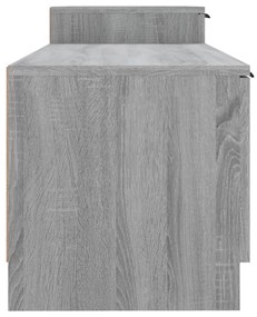 vidaXL Έπιπλο Τηλεόρασης Γκρι Sonoma 158,5x36x45εκ. Επεξεργασμένο Ξύλο