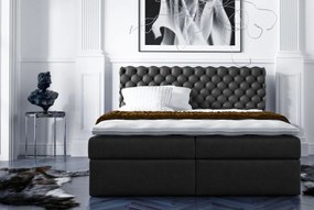 Επενδυμένο κρεβάτι Piano-Anthraki-160 x 200