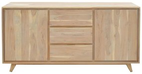 Μπουφές Emira Μασίφ Ξύλο Ακακίας σε Φυσικό 160x40x80 εκ. 160x40x80 εκ.