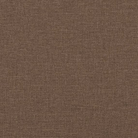 vidaXL Πολυθρόνα Καφέ 60 εκ. Υφασμάτινη με Υποπόδιο