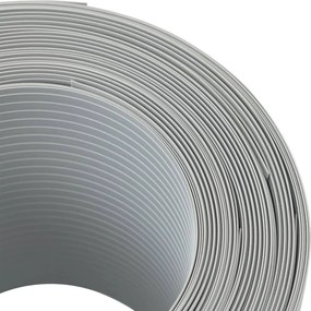vidaXL Περιφράξεις Προστατευτικές 10 Τεμ. Γκρι 252,5 x 19 εκ. από PVC