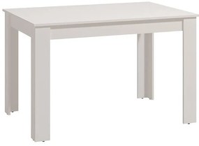 Τραπέζι Τραπεζαρίας Επεκτεινόμενο Hamar Λευκό 120(160)x80x77 εκ.
