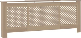 vidaXL Κάλυμμα Καλοριφέρ 205 εκ. από MDF