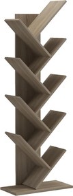 Βιβλιοθήκη Fyllo pakoworld sonoma 50x25x141.5εκ