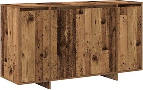 vidaXL Πλαϊνό γραφείο Παλιό ξύλο 135 x 41 x 75 εκ Επεξεργασμένο ξύλο