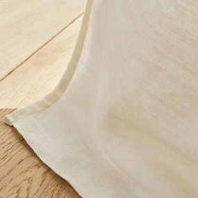 Λινό ριντό με βαμβακερή επένδυση και διπλές πιέτες, Colin