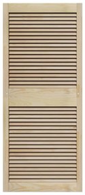 vidaXL Πόρτες Ντουλάπας Other 4 pcs Καφέ 140.5 x 59.5 x 2.1 εκ
