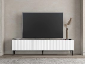 Έπιπλο Τηλεόρασης Λευκό LAFREN 180x31.4x45